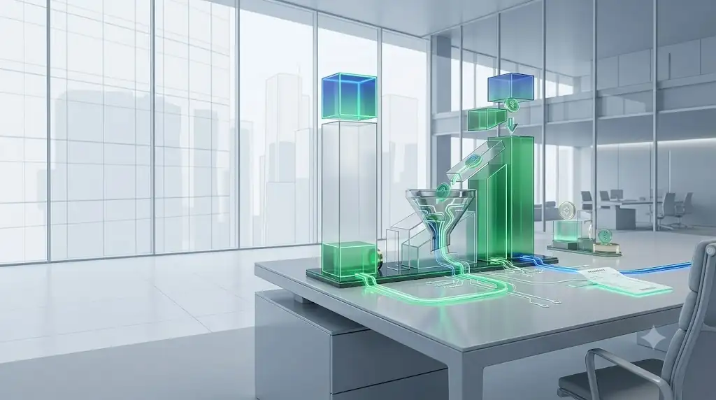 Sơ đồ kỹ thuật isometric minh họa việc phân tách cấu trúc giá Gross thành giá cơ sở Net và phần thuế giá trị gia tăng