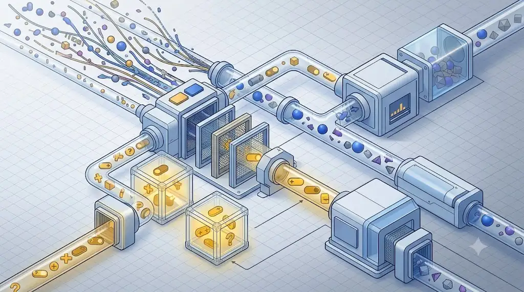 Mô hình isometric trực quan hóa môi trường sandbox bảo mật trong bộ nhớ trình duyệt client-side đang phân tích token cấu hình
